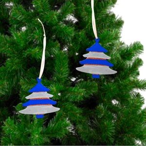 Ornaments Tree Holiday Christmas Harry Potter Ravenclaw Wood Round Handmade